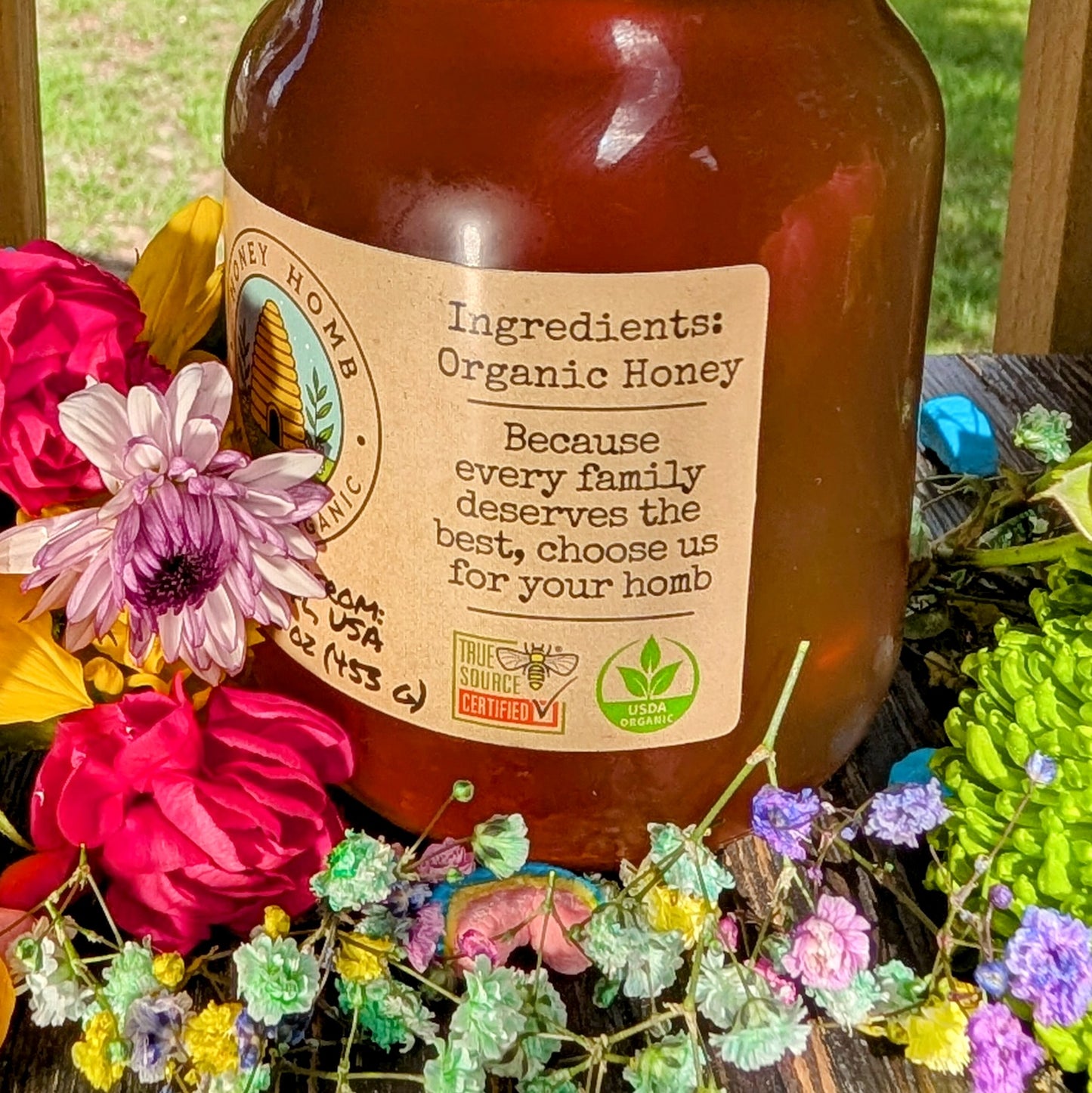 16oz FL Holly Honey