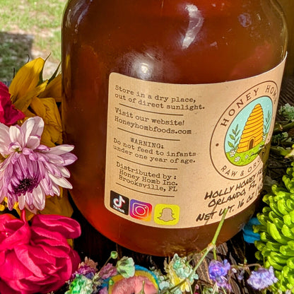 16oz FL Holly Honey