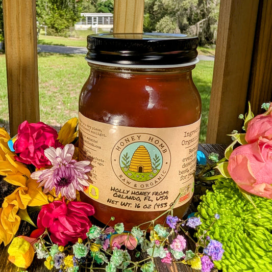16oz FL Holly Honey